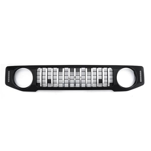 �t�����g�O���� �p�� �X�Y�L�W���j�[ JB64 JB74W 2019-2021 �Ԑt���O�������b�V�����J�o�[�A�N�Z�T���[�t�����g�O�������[�V���O LED �����v(E Front Grill)