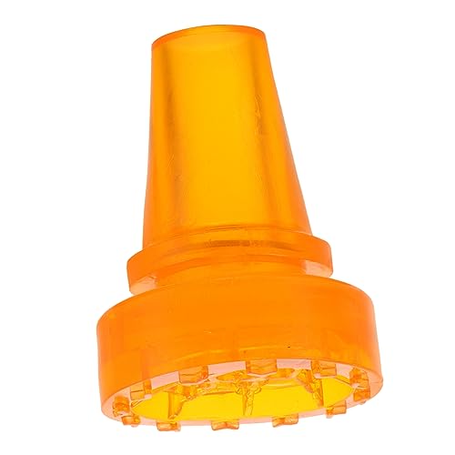 Mikikit Climbing Cane Foot Pad Hiking Pole Tip Oxford Cane Rubber Pad for Stability