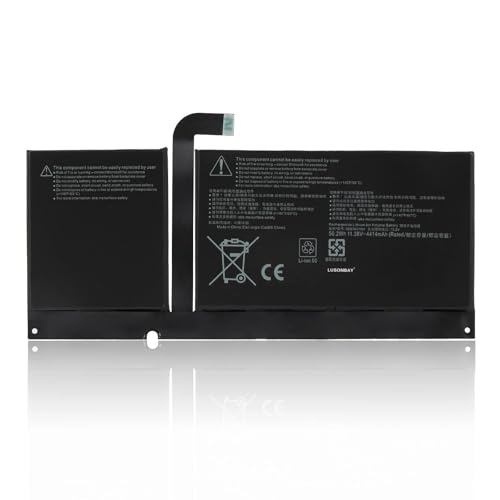 LUSONBAY 96BTA016H Batterie d'ordinateur portable compatible avec Microsoft Surface Pro 8 1982 1983 96BTA015H DYNC01 11,38 V 50,2 W/4414 mAh