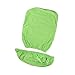 Tenlacum - Coprisedia da ufficio girevole in puro colore, universale, elasticizzato, per sedia da ufficio, per studio, sedie (verde)