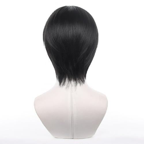 Image of Anime Wigs for Yoshida Hirofumi Cosplay Wig - Resistant Synthetic Wig for Role Play with Wig Cap for Festival,Costume Party