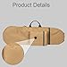 Menolana Skateboard Backpack Longboard Carry Case Handbag Adjustable Straps Skateboarding Equipment Bag Travel Accessories Skate Pouch, Khaki