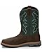 Justin Men's Boot Barn Carbide Waterproof Western Work Composite Toe Brown 7.5 D(M) US