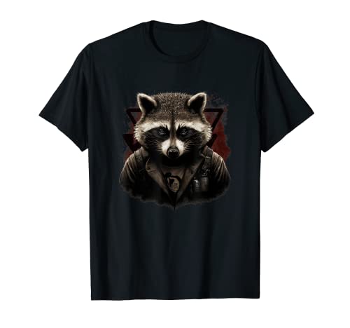 Anarchy Raccoon Political for Ancomm Liberal Classic Camiseta