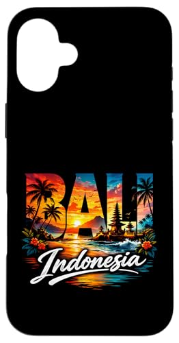 I Love Bali �C���h�l�V�A �o�P�[�V���� ���y�Y �X�}�z�P�[�X iPhone 16 Plus �p