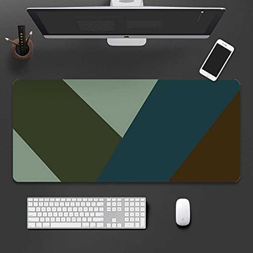 Grand mouse pad de jeu et bureau pour espace informatique moderne