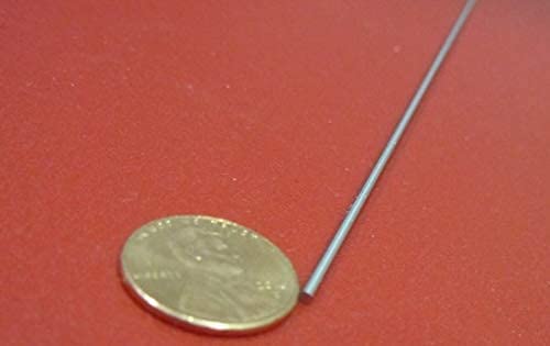 316 Stainless Steel Hardened Shaft 1.5mm Diameter x 400mm Long 1 pc