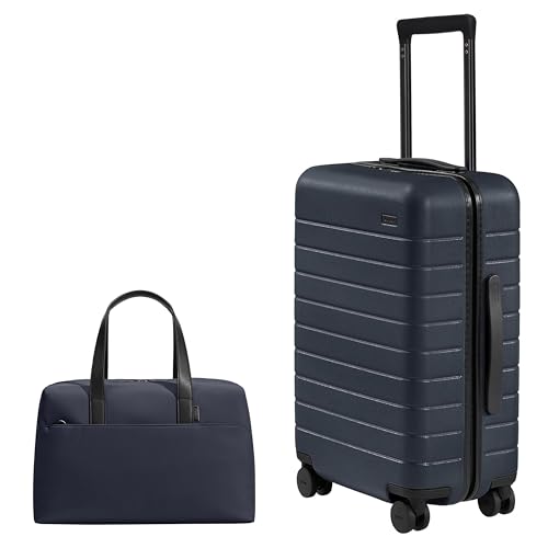 Away Travel Duo: Carry-On & Duffle Bag Set Navy Blue