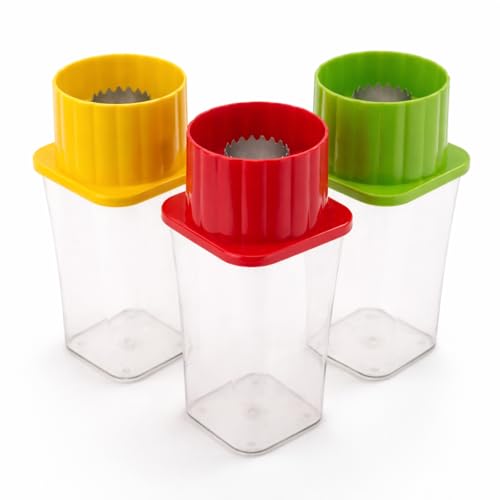 Image of Zalak Corn Peeler with Masala Spoons, Corn Stripper, Cutter & Seeds Remover - Plastic & Stainless Steel Blade | Exclusive ABS(Multi Color) | Made in India