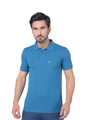 Image of Dollar Mens Cotton Casual Solid Polo Tshirt (Pack of 1)