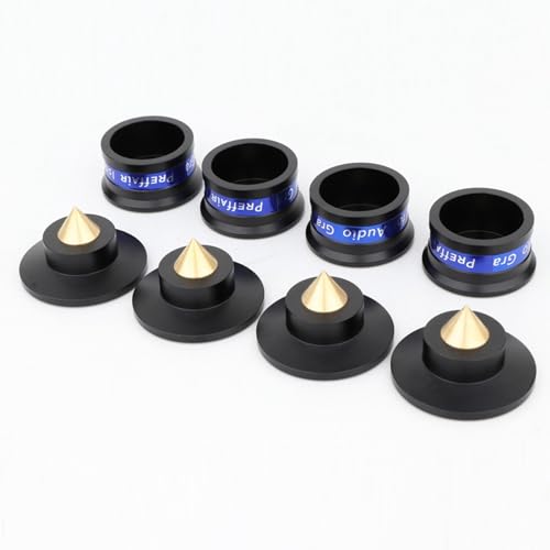 Pointes d'isolation de haut-parleur pour purifier le son de votre salon de musique