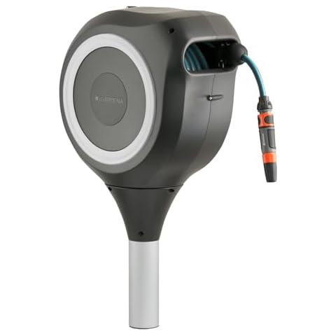 Gardena Garden Hose Box RollUp M (white) 20 m Cover