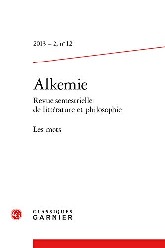 Alkemie: Les mots (2013) (2013 - 2, n° 12)