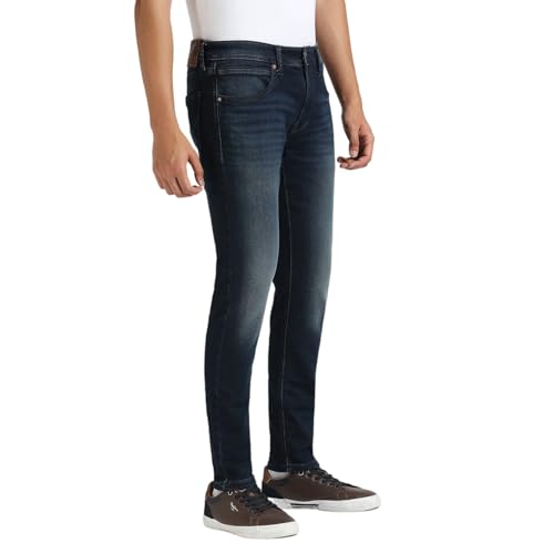 Image of Pepe Jeans Men's Straight Fit Jeans | Mid Rise | Chinox | Jeans for Man