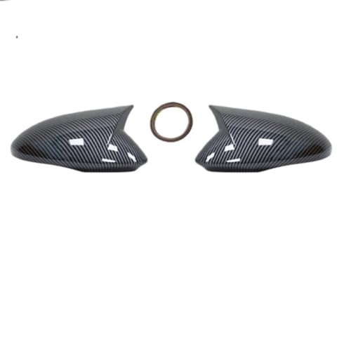 Coque de rétroviseur en fibre carbone pour Stelvio 2017 2018 2019 couvercle aile