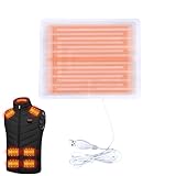 Répartition équilibrée de la chaleur : le coussin chauffant pour veste assure une répartition équilibrée de la chaleur avec une répartition uniforme de la température, évitant la surchauffe tout en offrant une chaleur constante et sûre. Son matériau doux et durable améliore le confort pendant les activités de plein air ou les heures froides de bureau