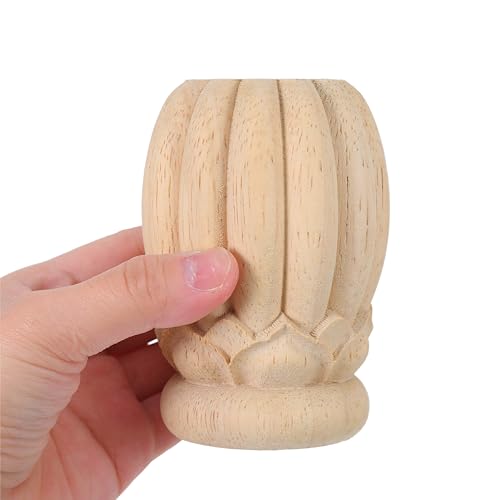 Balaustre para columnas romanas y remates para postes de cama de madera 6
