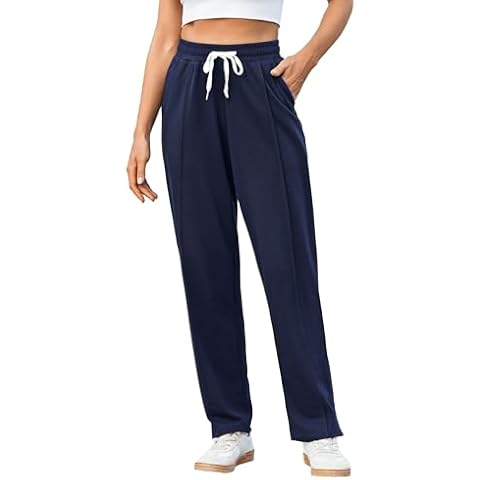 Crewhpo Women's Cotton Joggers with Pockets Cover