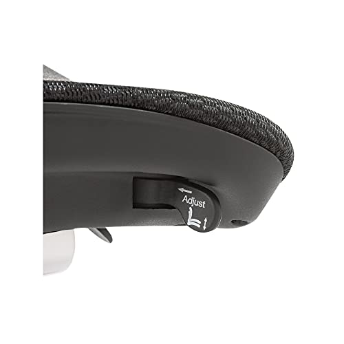 Alera Aleeqa42Me10B Alera Eq Series Ergonomic Multifunction Mid-Back Mesh Chair, Black Base #TOP3