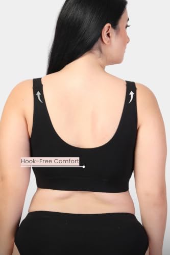 Image of ZELENA 24 /7 Modal Maternity Bra with Removable Teardrop Cups