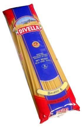 Bucatini Pasta No. 6 Divella 16oz 454g