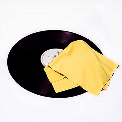 6 x Extra Large Microfibre Record Cleaning Cloths for 7 Inch and 12 Inch Vinyl Cover