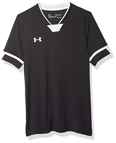 Maillot Under Armour Squad noir taille YS parfait pour les entraînements de foot du mercredi