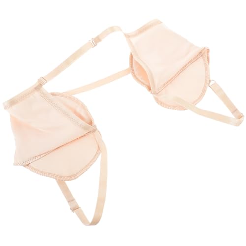 Generic Almohadillas Absorbentes Sudor Axilas, Lavables, de Algodón Color Piel Leche, Protección Invisible contra Sudor para Mujer, Uso Diario y Viajes