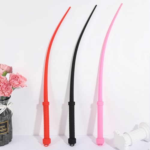 Image of Sex Whip for Adults - 25 inch Silicone Horse Spanking Paddle, Flogger for Couples, BDSM Toy for Sensual Play, Adult BDSM Crop, Erotic Spanking Whip, Sex Toy for Men & Women (Red)