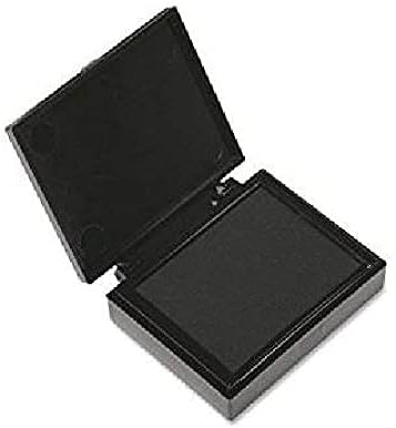 Generic Thumbprint Pad Semi-inkless, Rectangular, Negro