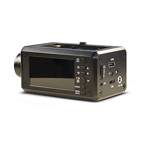 Image of MOKOSE 4K Digital Camera 3 inch Screen 3840 * 2160 /30FPS HDMI 1080P USB Webcam Support NP-F980 F970 F960 External Battery and 3.5MM Microphone with 3.2mm Manual Fix Wide Angle Lens