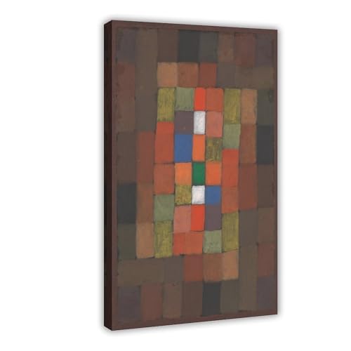 Impression sur toile Paul Klee tableau décoration murale salon bureau cadre suspendre