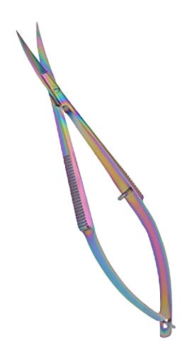 Embroidery Sewing Scissor - Titanium Spring Action Scissor 4.75