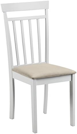 Julian Bowen Coast Set of 2 Dining Chairs, White