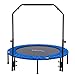 Zenph, Trampolino Ø120cm Carico Massimo 150kg Fitness Pieghevole con Braccia, Protezione Ambientale, Protezione per i Piedi, per Interni ed Esterni, per Bambini e Adulti