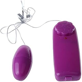 Vibrador Mini Bullet Cápsula, com Vibração Potente Multivelocidade, com Controle, Cor Roxa