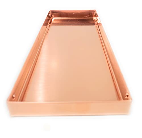 Decorative Handmade Pure Copper Tray, Us Handmade, Rustic Home Décor, Great For Gifts, Utensils, Cosmetics, Jewelry, Knickknacks, And More #TOP3