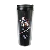Vikings Floki Travel Coffee Mug - Insulated Tumbler Cup 10 Oz - History Channel TV Show Officially Licensed
