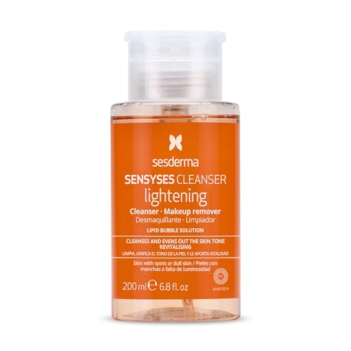 SESDERMA Sensyses Cleanse Lightening Loción Desmaquillante Despigmentante, 200 ml
