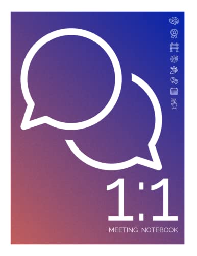 Independently published One on One Meeting Notebook