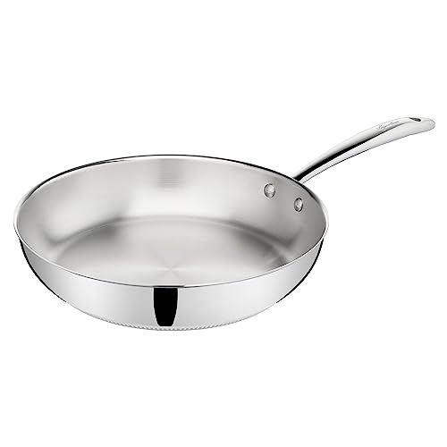 Lagostina Accademia Lagofusion Padella, Acciaio Inossidabile, Argento, 28 cm