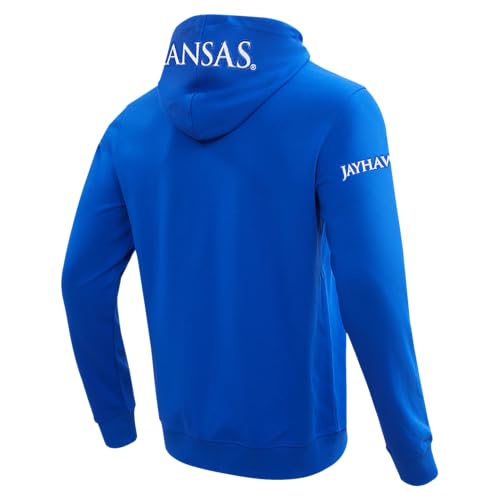Image of Pro Standard Mens College Classic Chenille Cotton Double Knit Full Zip Hoodie
