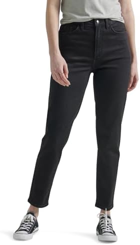 Lee Womens Legendary High Rise Mom Jean