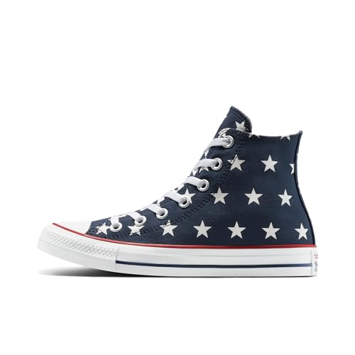 Converse Tenis unisex Chuck Taylor All Star Celestial de caña alta, Azul marino, 21.5 EU