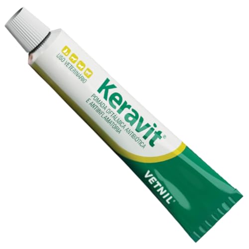 Keravt - Pomada Oftálmica Antibiótica e Anti-inflamatória 5g