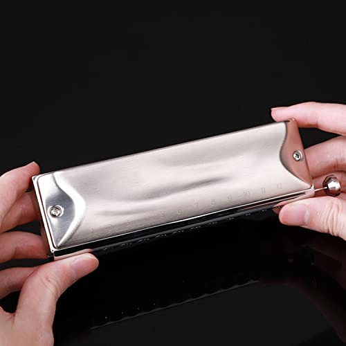 MEIeynt Harmonica Chromatique C, 12 Trous 48 Tune Orgue à Bouche Harmonica Chromatique Clé De C pour Adultes… - Les Beatles, Paul McCartney, John Lennon, RIngo Starr, George Harrison MEIeynt Harmonica Chromatique C, 12 Trous 48 Tune Orgue à Bouche Harmonica Chromatique Clé De C pour Adultes… – Image 4