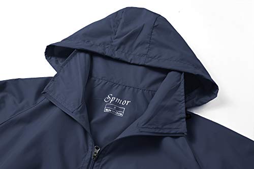 Image of Women's Lightweight Waterproof Jacket Packable Windbreaker Running Coat