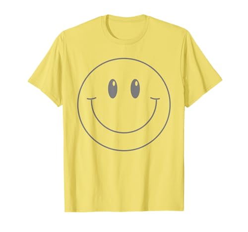 Cute Happy Smiling Smile Face Tee Men Women Kids Boys Girls T-Shirt