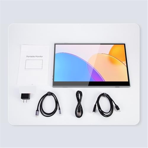 Image of Travel Screen 15.6'' 1080P FHD Laptop Monitor USB C HDMI Display HDR Eye Care External Screen Gaming