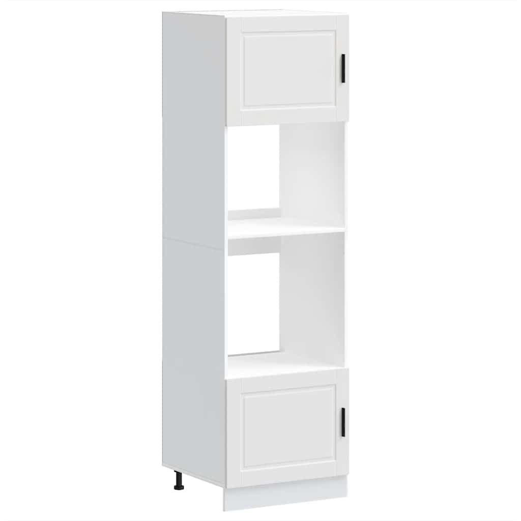 Vidaxl White Oven Cabinets 2 Pcs Porto Engineered Wood